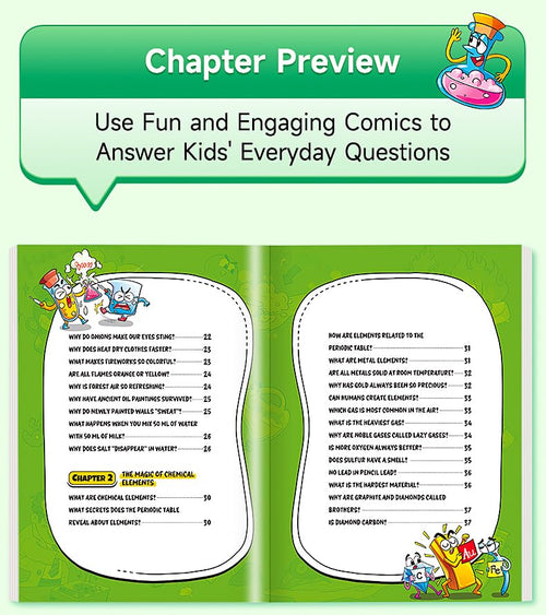 My First Chemistry Adventure: A Fun Comic Guide for Kids