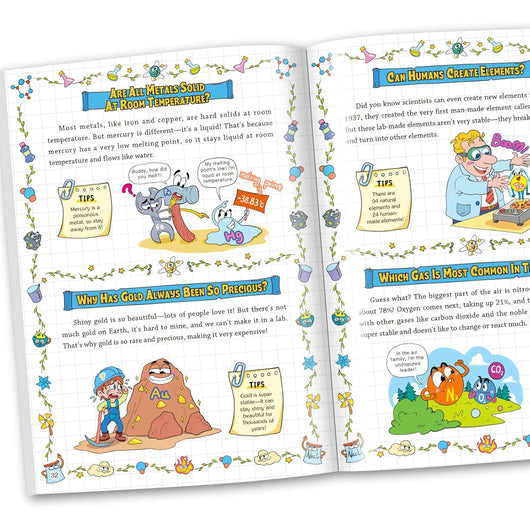 My First Chemistry Adventure: A Fun Comic Guide for Kids